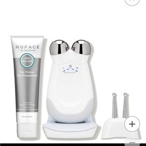Nuface trinity with eye &lip attachment + gel